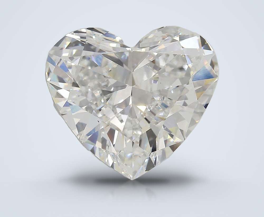 11.52ct E VVS2 Good Cut Heart Lab Grown Diamond