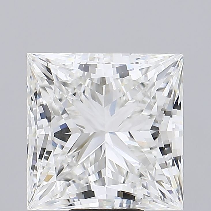 10.08ct F VVS2 Rare Carat Ideal Cut Princess Lab Grown Diamond
