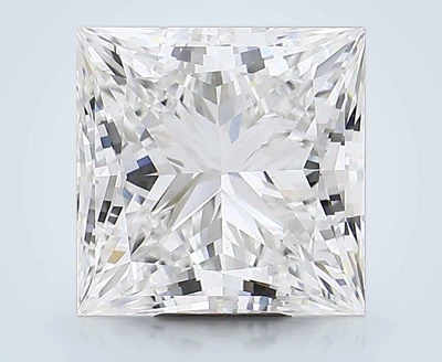 10.08ct F VVS2 Rare Carat Ideal Cut Princess Lab Grown Diamond