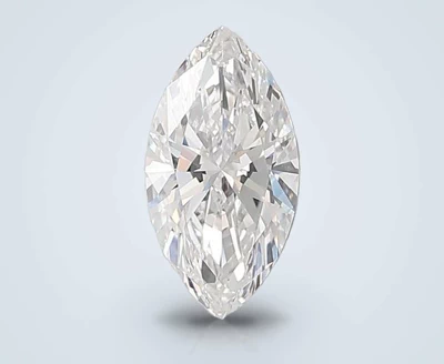 3.00ct E VVS2 Rare Carat Ideal Cut Marquise Lab Grown Diamond