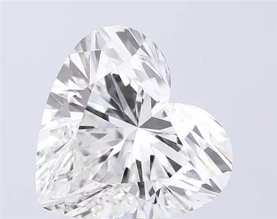 8.09ct F VS1 Rare Carat Ideal Cut Heart Lab Grown Diamond