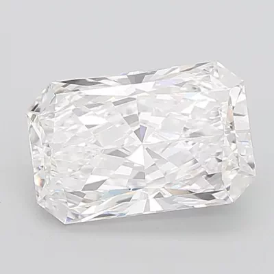 1.08ct E VVS2 Very Good Cut Radiant Lab Grown Diamond
