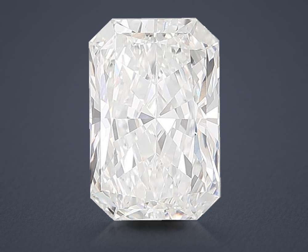 1.08ct E VVS2 Very Good Cut Radiant Lab Grown Diamond
