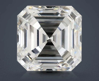 1.56ct E VS2 Excellent Cut Asscher Lab Grown Diamond