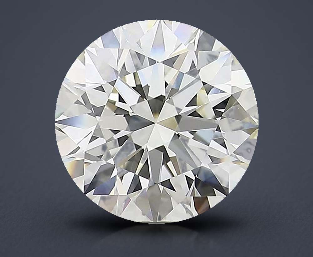 10.16ct J VVS2 Rare Carat Ideal Cut Round Diamond