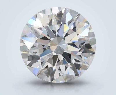 2.07ct D VVS2 Rare Carat Ideal Cut Round Lab Grown Diamond
