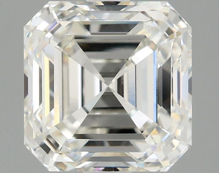 2.09ct F VS1 Rare Carat Ideal Cut Asscher Lab Grown Diamond