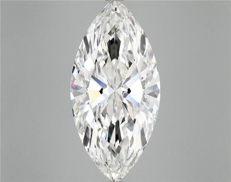 8.03ct F VVS2 Rare Carat Ideal Cut Marquise Lab Grown Diamond