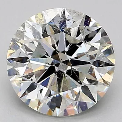 2.01ct H SI2 Rare Carat Ideal Cut Round Diamond