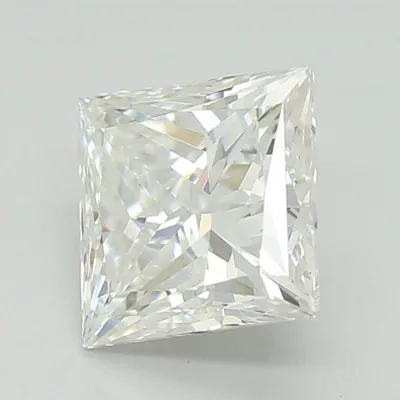 1.07ct E VS1 Rare Carat Ideal Cut Princess Lab Grown Diamond