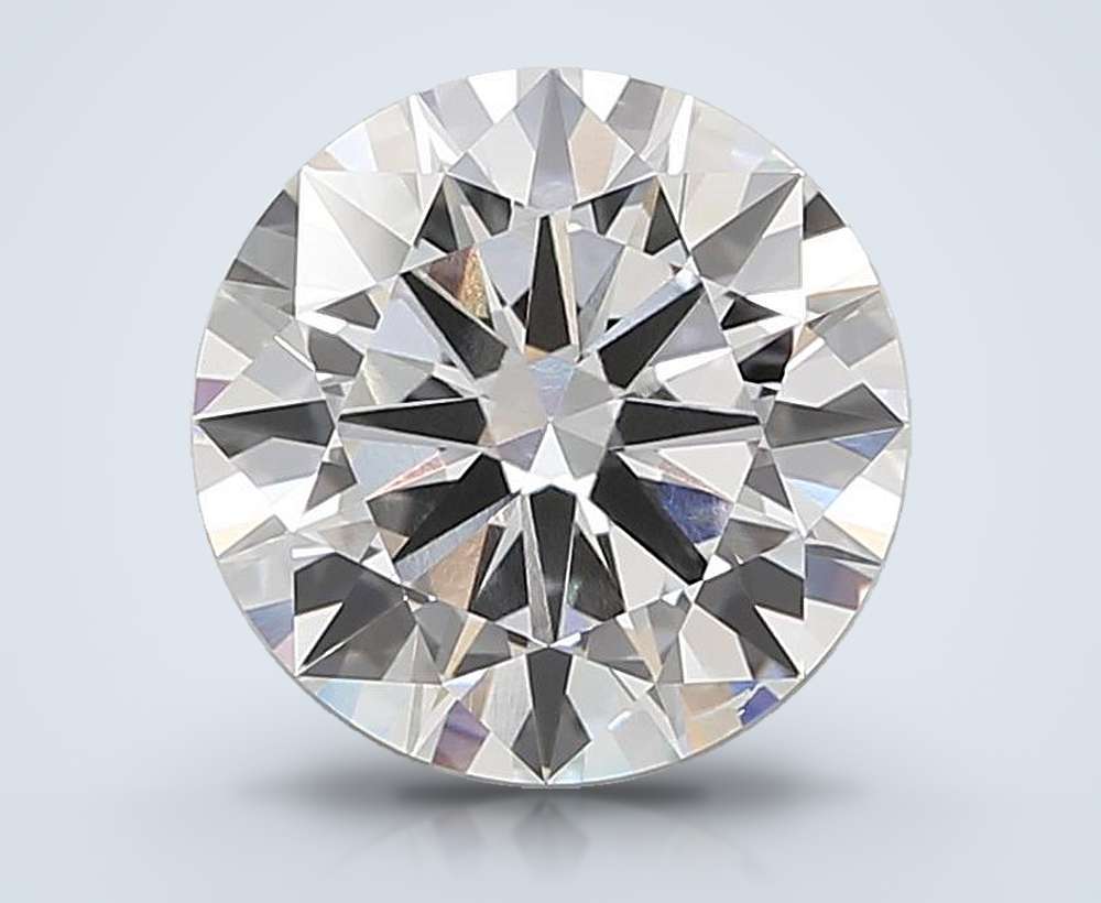 7.51ct E VVS2 Rare Carat Ideal Cut Round Lab Grown Diamond
