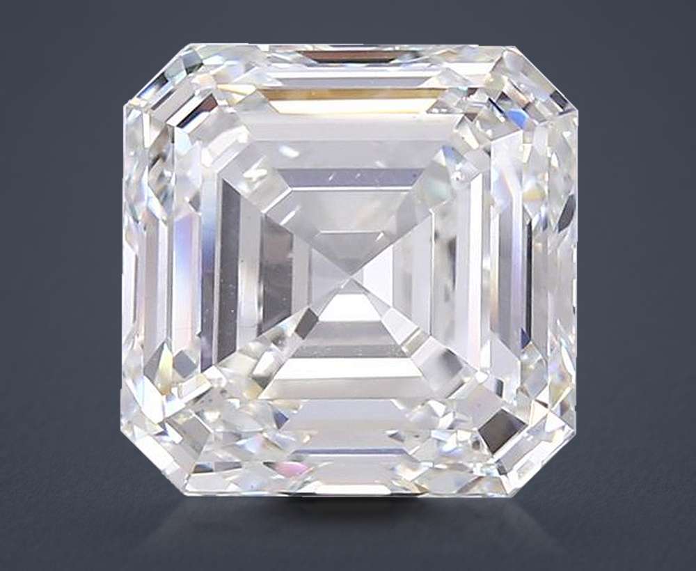 20.01ct G VS1 Rare Carat Ideal Cut Asscher Lab Grown Diamond