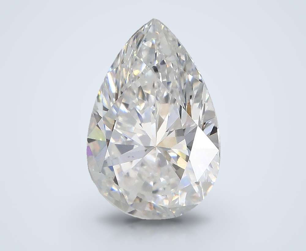 2.01ct D VS2 Rare Carat Ideal Cut Pear Lab Grown Diamond