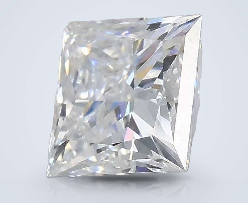 1.02ct D VS1 Rare Carat Ideal Cut Princess Lab Grown Diamond