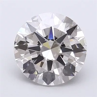 2.55ct F VVS2 Excellent Cut Round Lab Grown Diamond