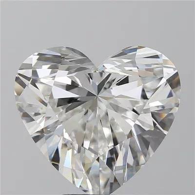 5.17ct E VVS2 Rare Carat Ideal Cut Heart Lab Grown Diamond