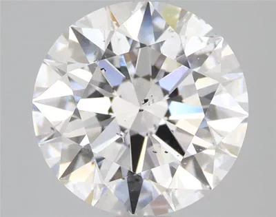 2.61ct D SI2 Rare Carat Ideal Cut Round Diamond