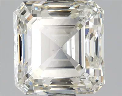 1.77ct K SI1 Rare Carat Ideal Cut Asscher Diamond
