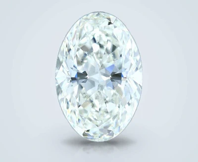 7.02ct H VVS1 Rare Carat Ideal Cut Oval Diamond
