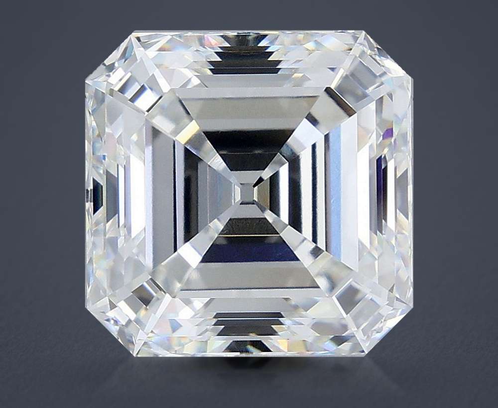 7.07ct E VVS2 Rare Carat Ideal Cut Asscher Lab Grown Diamond