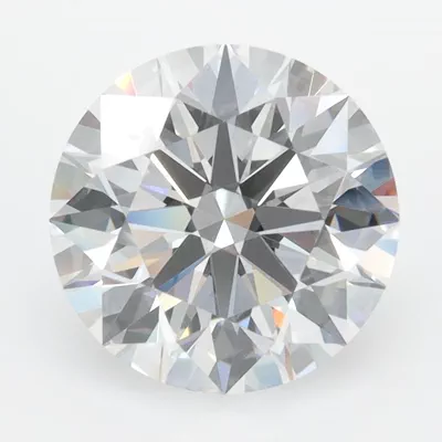 3.06ct D FL Rare Carat Ideal Cut Round Lab Grown Diamond
