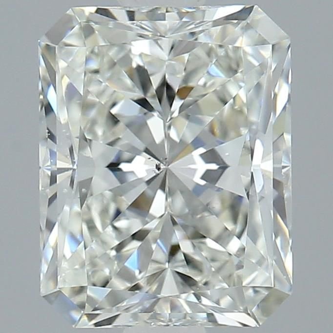 2.02ct J SI1 Rare Carat Ideal Cut Radiant Diamond