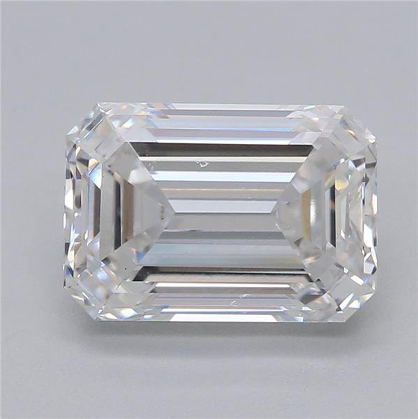 2.07ct E VS1 Rare Carat Ideal Cut Emerald Lab Grown Diamond