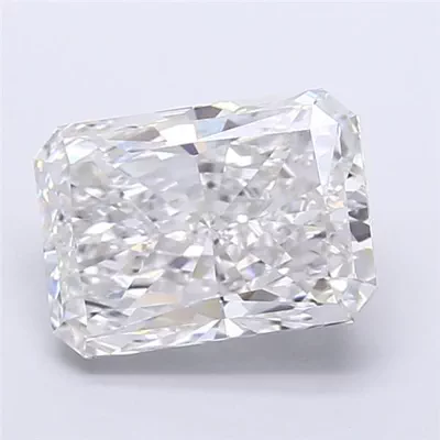 2.53ct E VS1 Rare Carat Ideal Cut Radiant Lab Grown Diamond