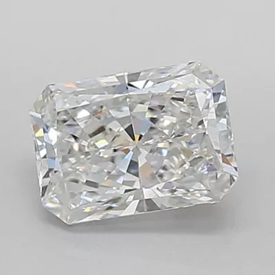 1.54ct E VVS2 Rare Carat Ideal Cut Radiant Lab Grown Diamond