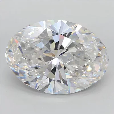 20.82ct E VVS2 Rare Carat Ideal Cut Oval Lab Grown Diamond