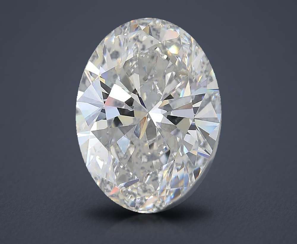 20.82ct E VVS2 Rare Carat Ideal Cut Oval Lab Grown Diamond
