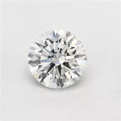 3.16ct J SI2 Rare Carat Ideal Cut Round Diamond