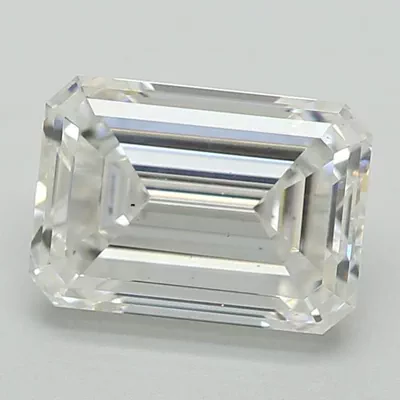 1.01ct E VS2 Excellent Cut Emerald Lab Grown Diamond