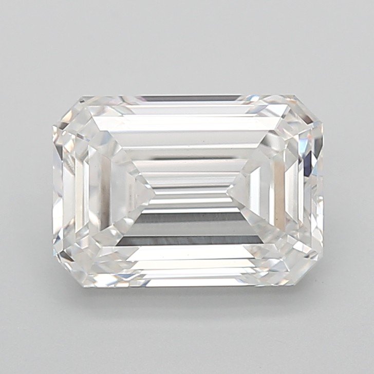 3.98ct G VS1 Rare Carat Ideal Cut Emerald Lab Grown Diamond