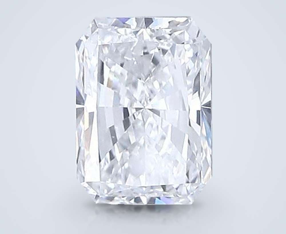 1.21ct D VS1 Rare Carat Ideal Cut Radiant Lab Grown Diamond