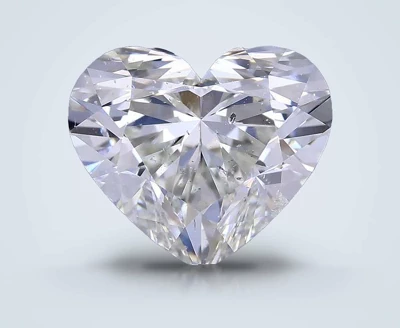 1.02ct K SI2 Excellent Cut Heart Diamond