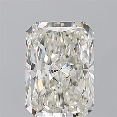 3.51ct J SI1 Rare Carat Ideal Cut Radiant Diamond