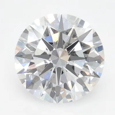 2.07ct D VVS1 Rare Carat Ideal Cut Round Lab Grown Diamond