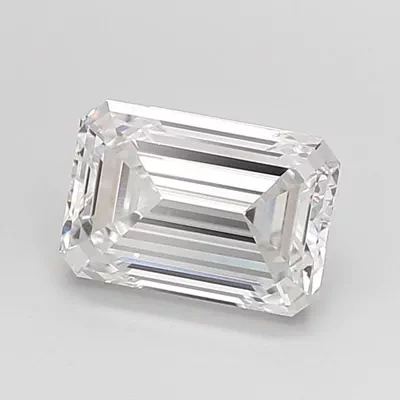 2.04ct E VS1 Excellent Cut Emerald Lab Grown Diamond