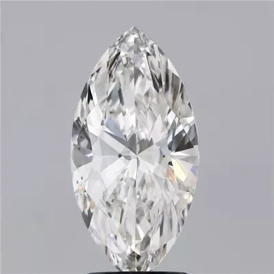 2.20ct H VS2 Rare Carat Ideal Cut Marquise Lab Grown Diamond