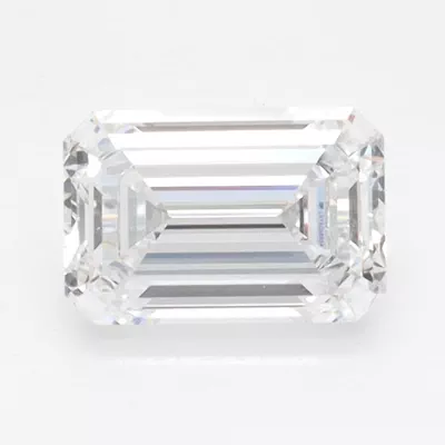 1.05ct D VVS1 Excellent Cut Emerald Lab Grown Diamond