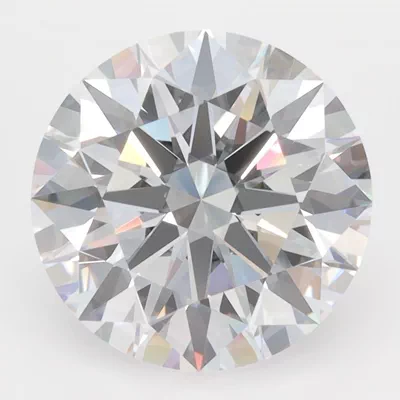 4.26ct D FL Rare Carat Ideal Cut Round Lab Grown Diamond