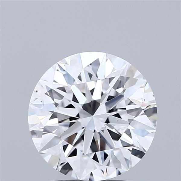 2.02ct D SI1 Rare Carat Ideal Cut Round Diamond