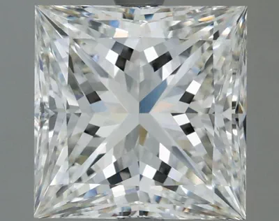 3.06ct K VVS2 Rare Carat Ideal Cut Princess Diamond