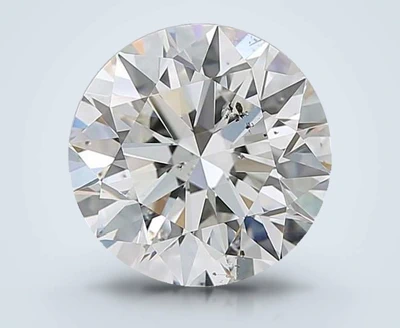 2.70ct H SI2 Rare Carat Ideal Cut Round Diamond