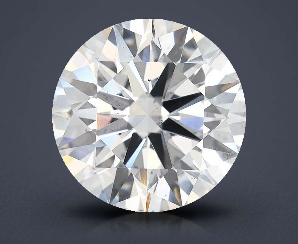 6.12ct G VS2 Rare Carat Ideal Cut Round Lab Grown Diamond
