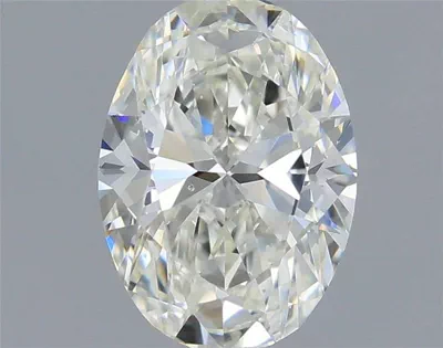 0.41ct J SI1 Rare Carat Ideal Cut Oval Diamond