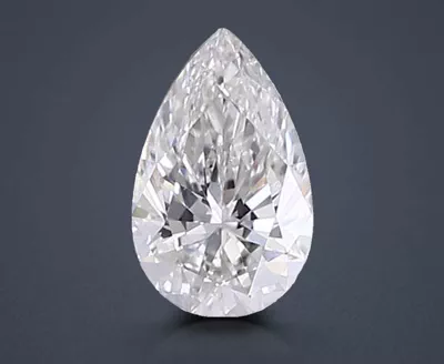 1.03ct G VVS2 Rare Carat Ideal Cut Pear Lab Grown Diamond