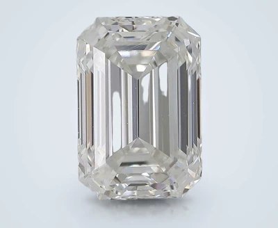 3.01ct H VS2 Excellent Cut Emerald Diamond