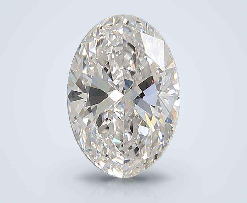 2.04ct E VVS2 Rare Carat Ideal Cut Oval Lab Grown Diamond